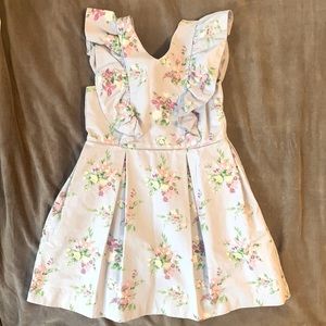 Janie and Jack spring fancy dress - floral little girls